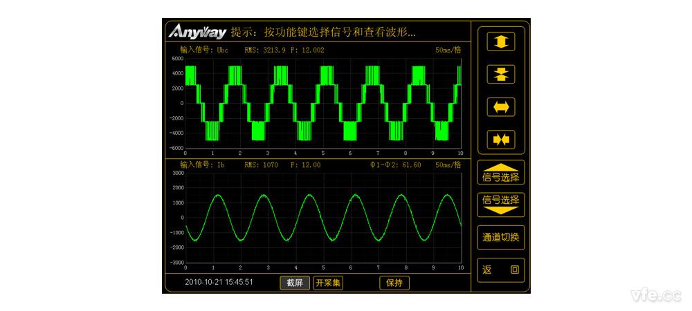 永磁風(fēng)力發(fā)電機波形